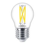 Philips MASTER LED Lustre E27 Kugel Fadenlampe Klar 2.5W 340lm - 922-927 Dim To Warm | Höchste Farbwiedergabe - Dimmbar - Ersatz Für 25W