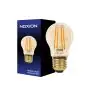 Noxion Lucent Lustre LED E27 Kugel Fadenlampe Messing 4.1W 350lm - 822 Extra Warmweiß | Dimmbar - Ersatz für 32W